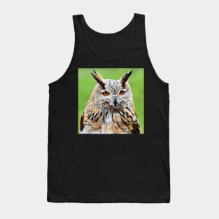 Eurasian Eagle Owl Tank Top